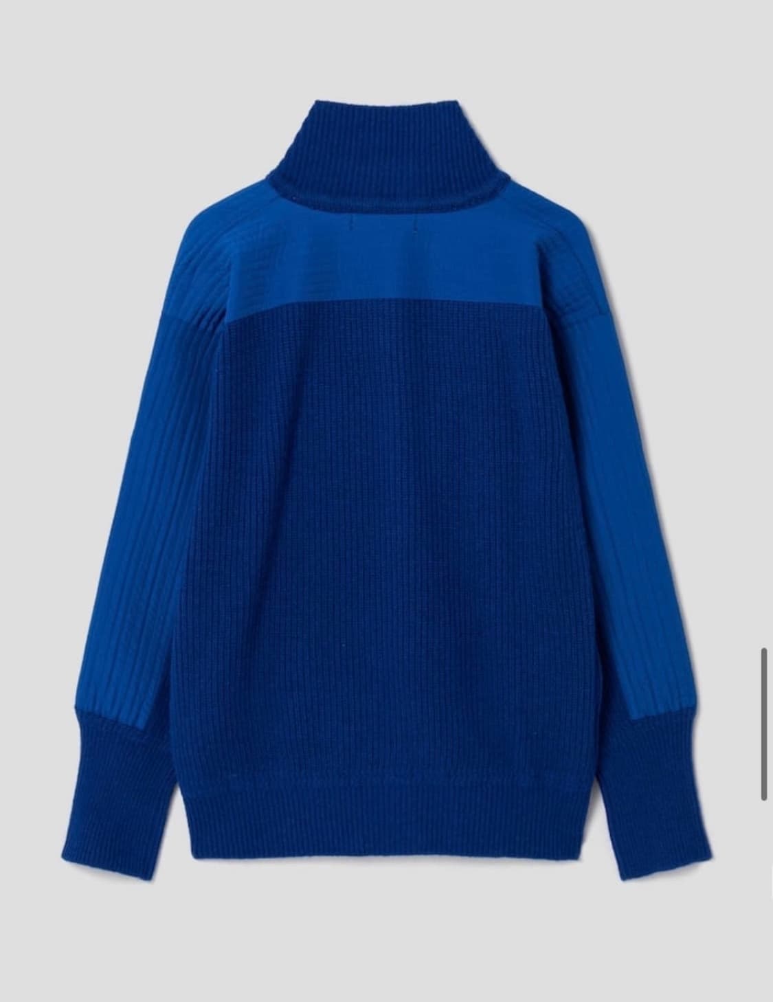 HGBB STUDIO 로얄 블루 니트 패디드 자켓 Lsize 상품이미지2