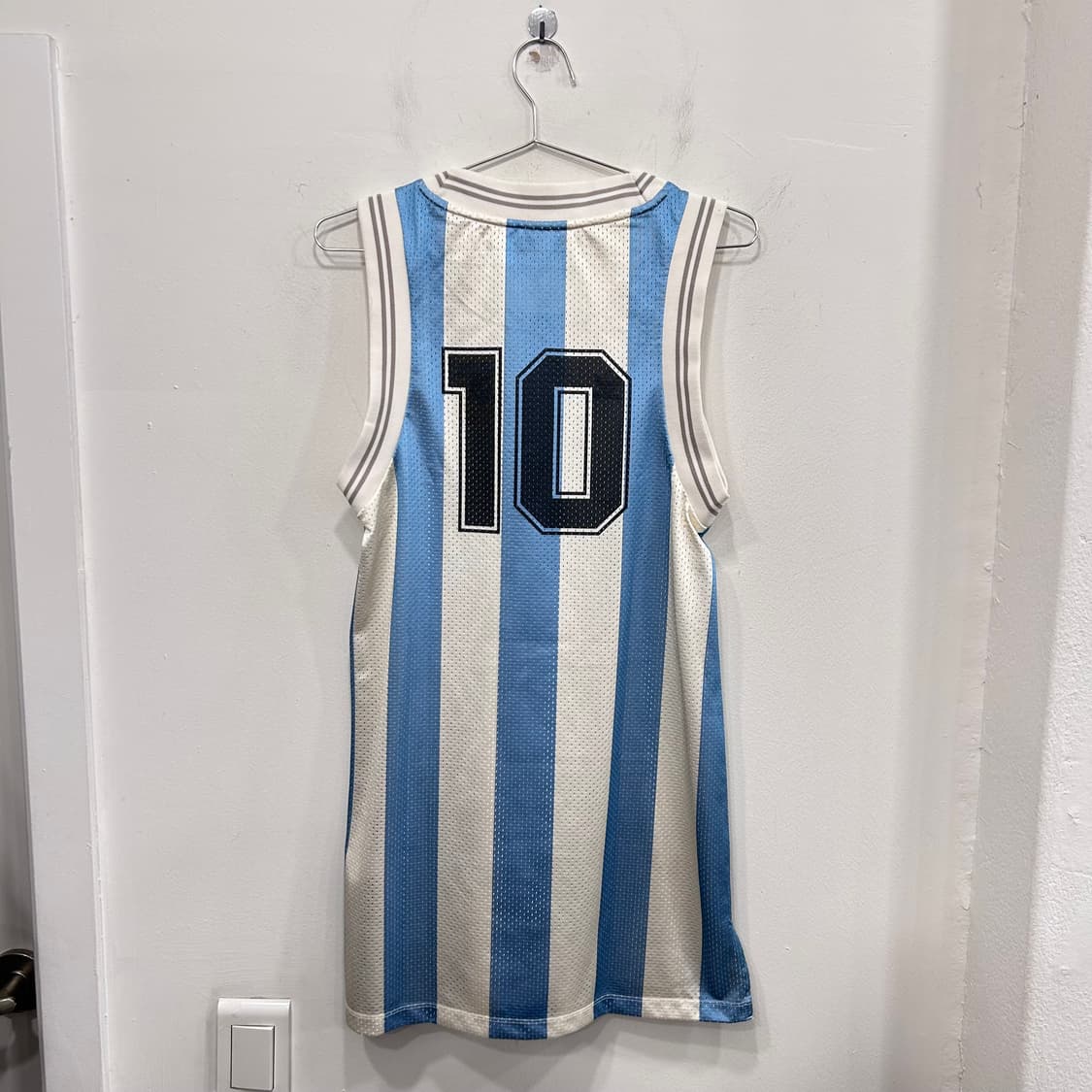 아디다스 아르헨티나 메쉬 슬리브리스 원피스 상품이미지5