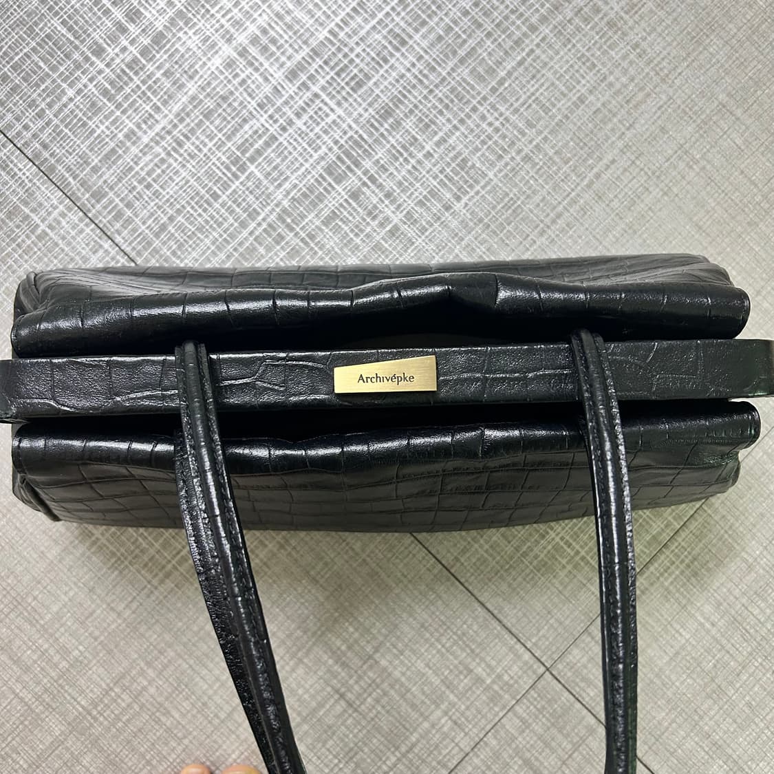 아카이브앱크 이터널 크로커다일 숄더백 가방 상품이미지2