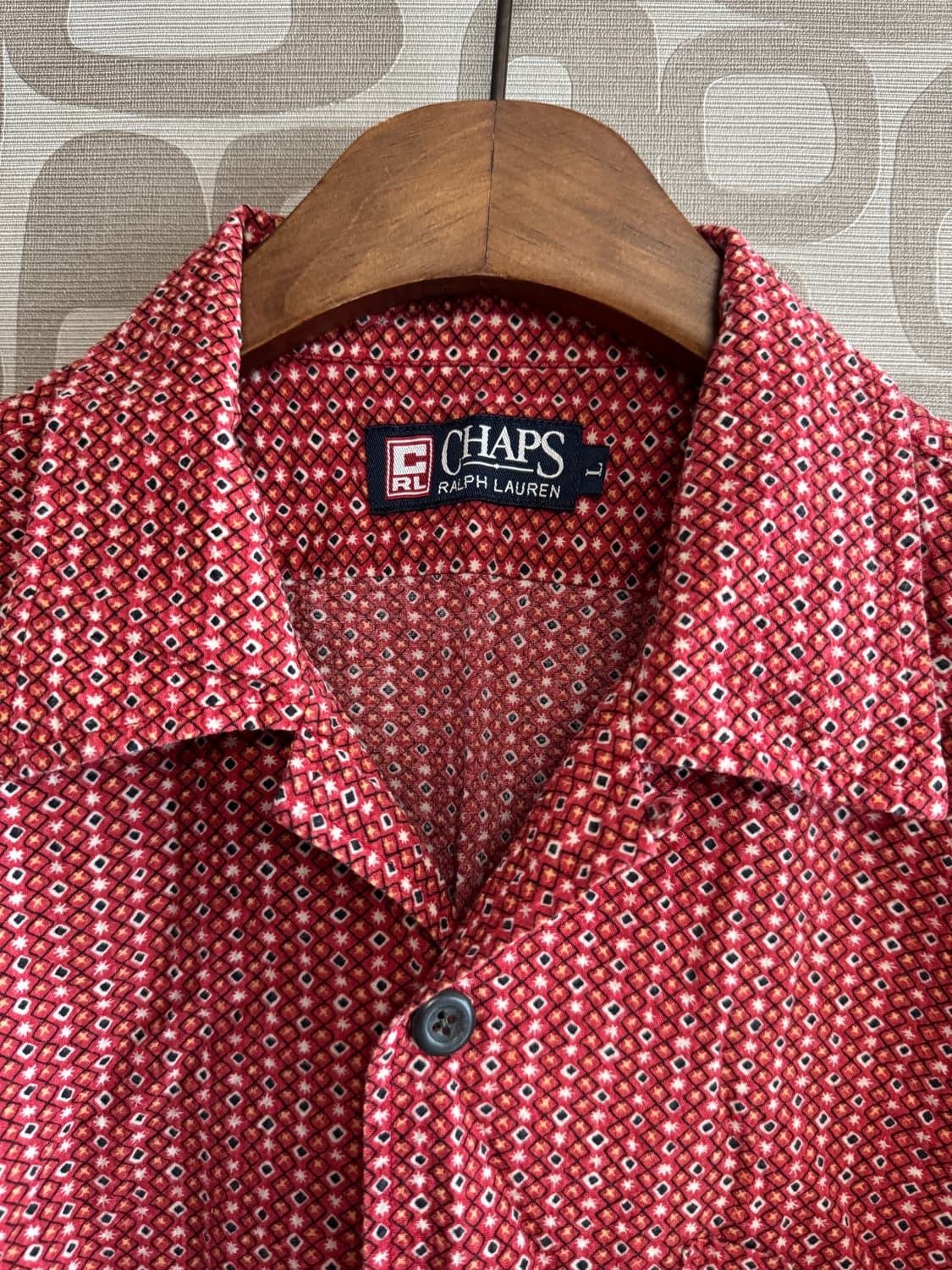 Ralph Lauren Chaps 랄프로렌 챕스 빈티지 반팔 셔츠 L 상품이미지2