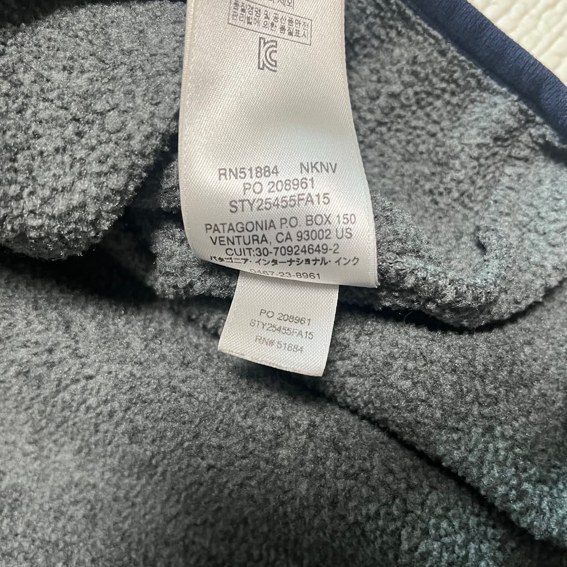 (W) 파타고니아 신칠라 니켈 네이비 상품이미지5