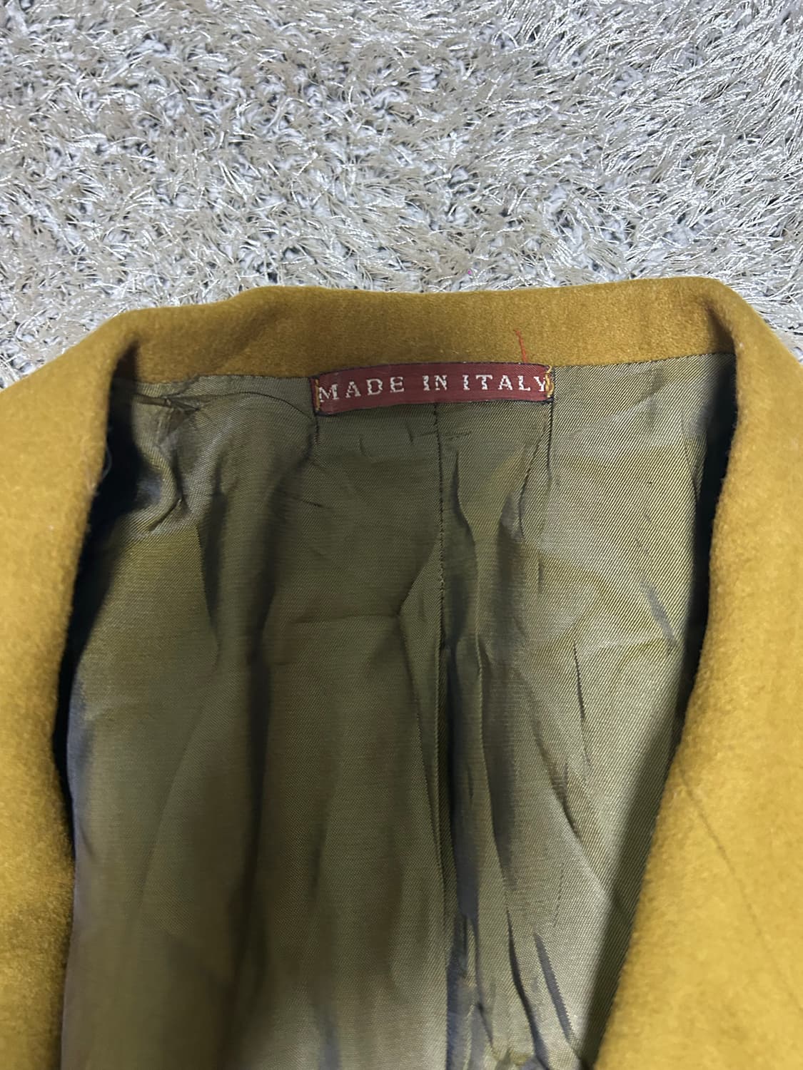 이태리제 캐시미어혼방 블레이저 사이즈 105~110 상품이미지3