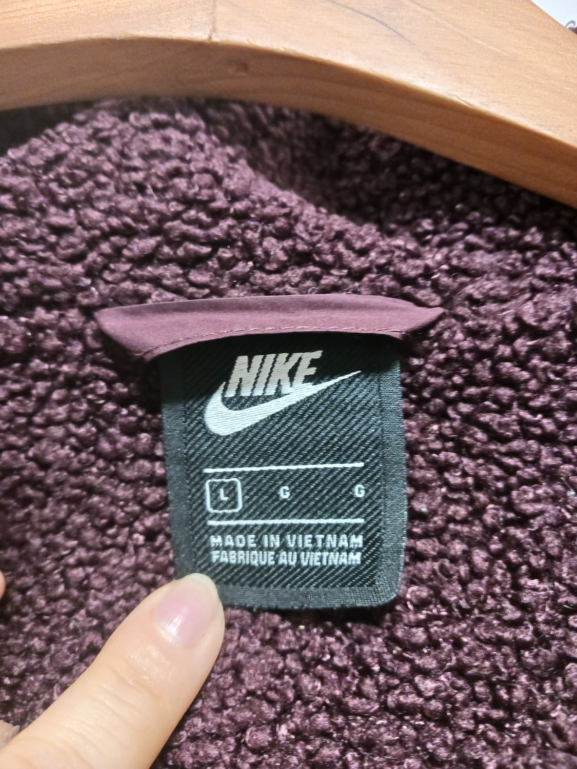 나이키 셰르파윈드러너 후리스자켓 상품이미지4