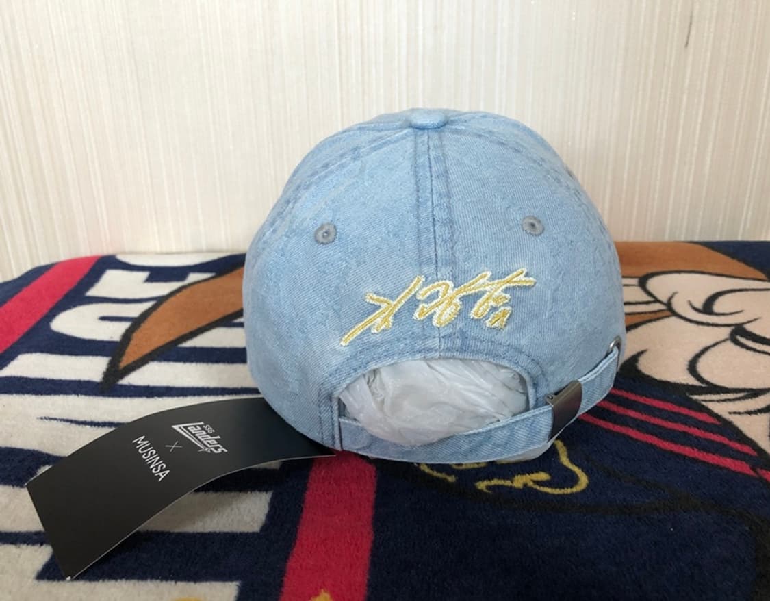 KBO SSG랜더스X무신사 김광현 2000K기념 데님볼캡 상품이미지8