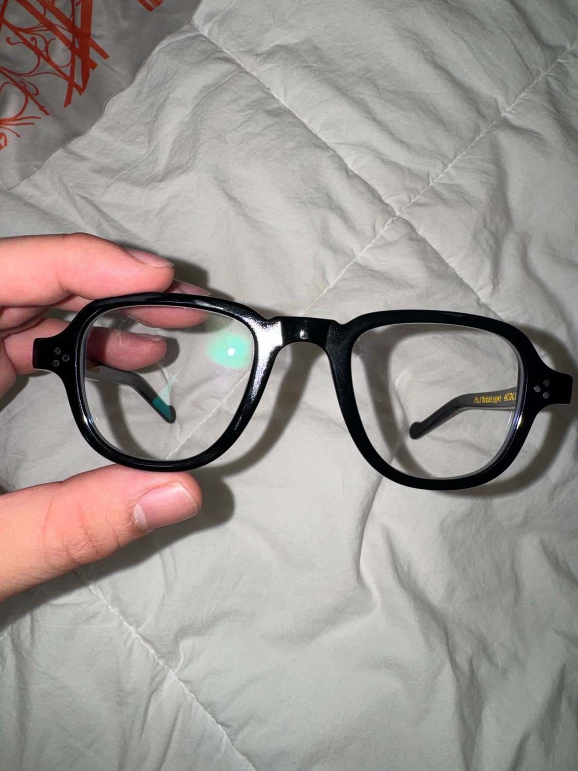오르오르 블랙 지디 안경 급처 상품이미지7