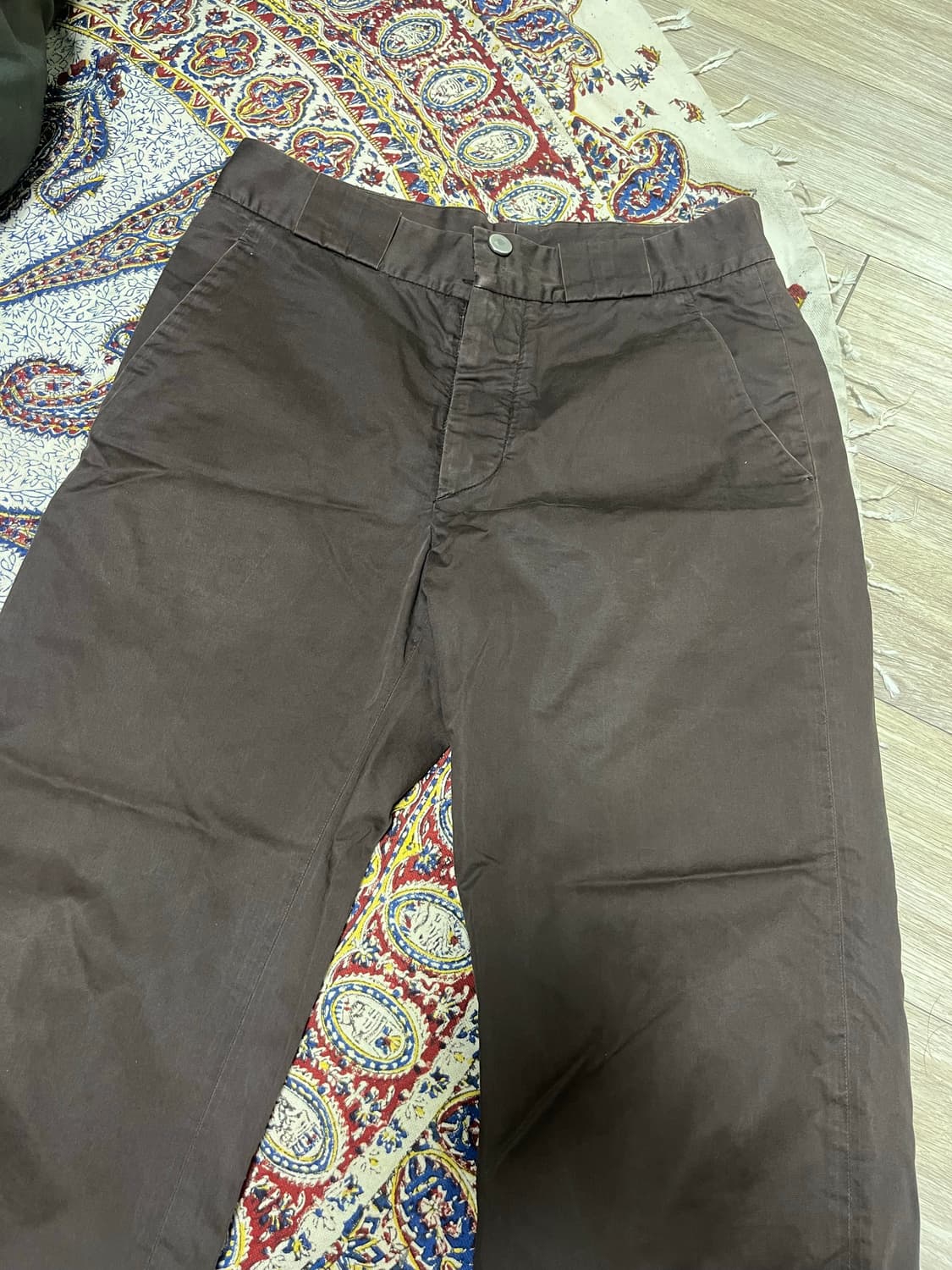 마르지엘라 맥퀸팬츠 44 브라운 상품이미지2