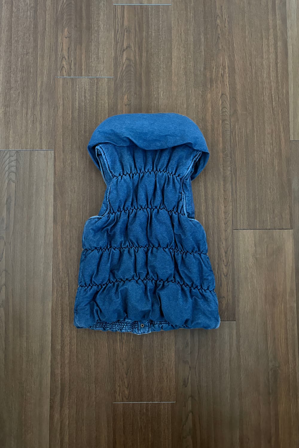 Sorridere Denim Padded Vest 상품이미지6