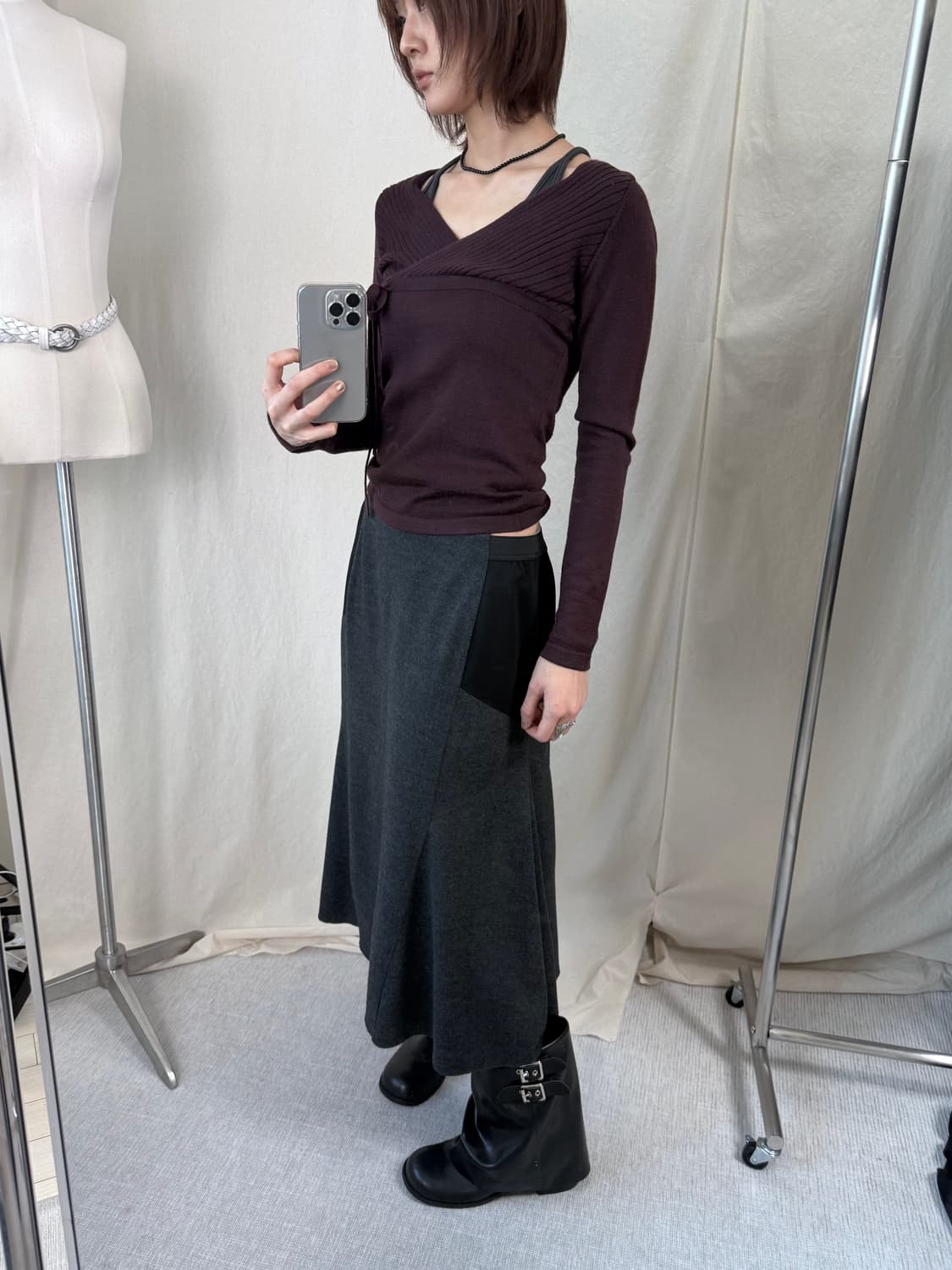 SPB 랩 니트 탑  상품이미지3