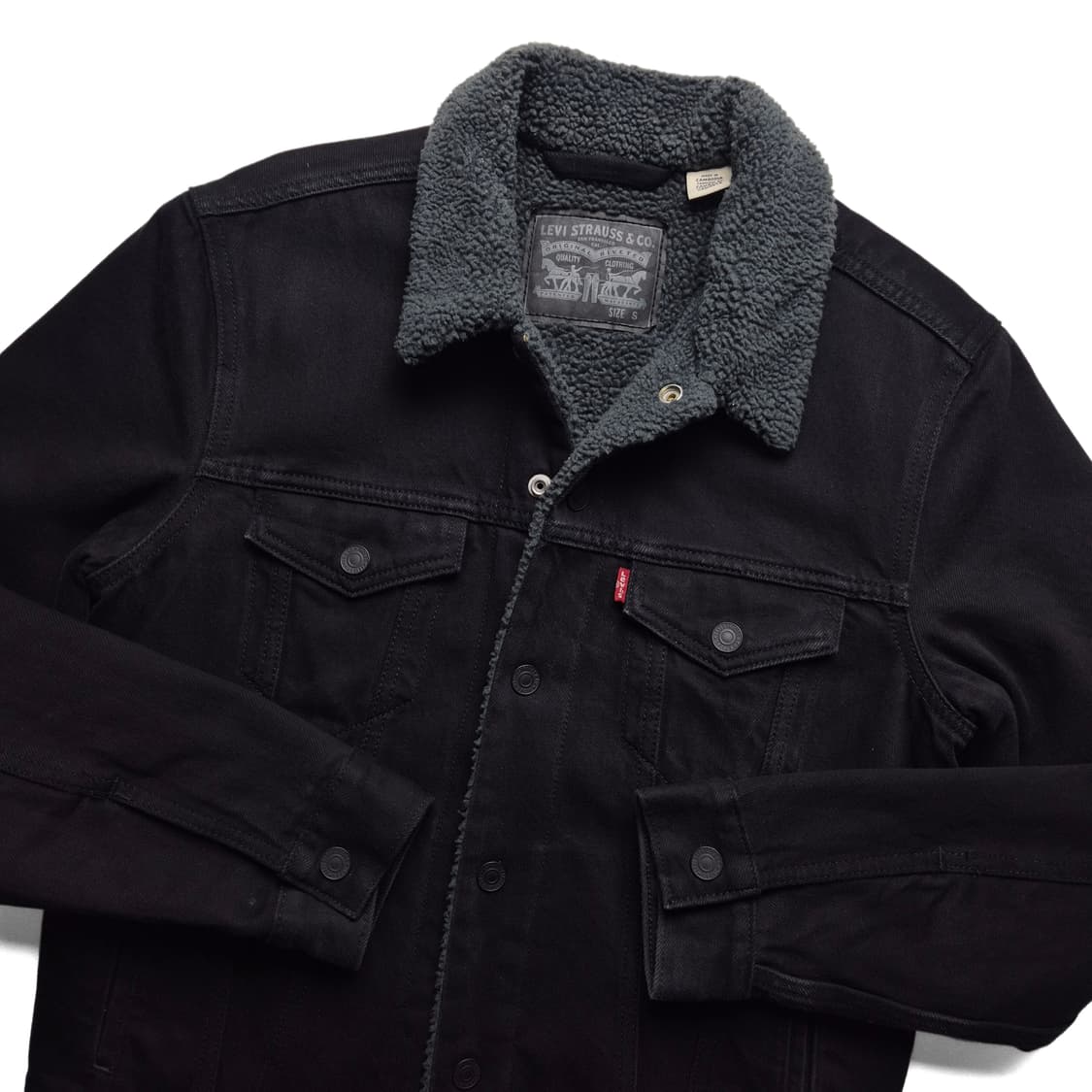 [S] 리바이스 쉐르파 트러커 데님자켓 상품이미지1