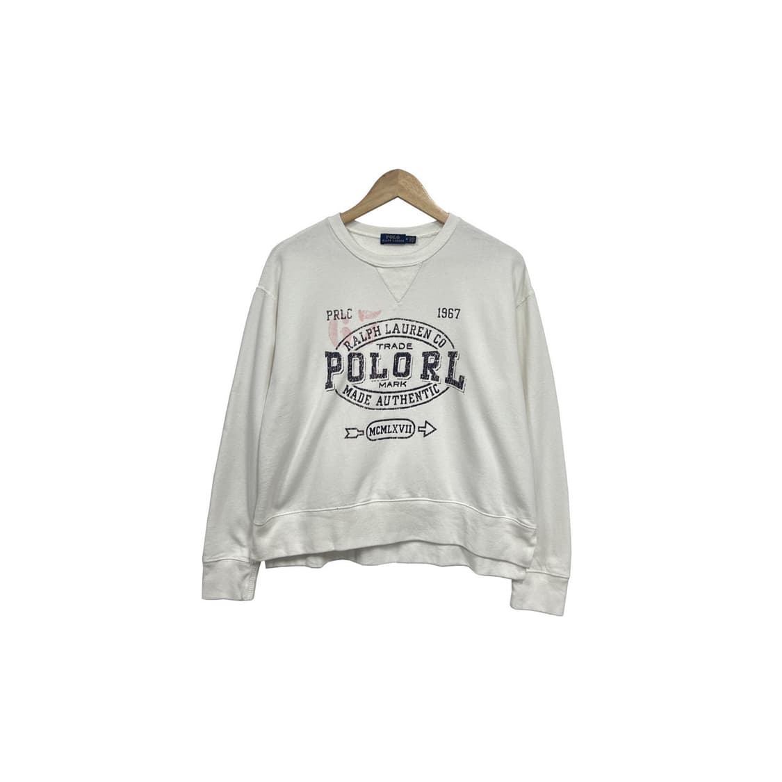 폴로 랄프로렌 빈티지 프린팅 맨투맨 상품이미지1