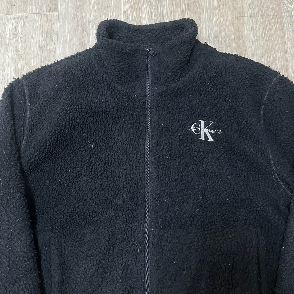 캘빈클라인 CK 양털 뽀글이 후리스 자켓 XL/105  상품이미지2