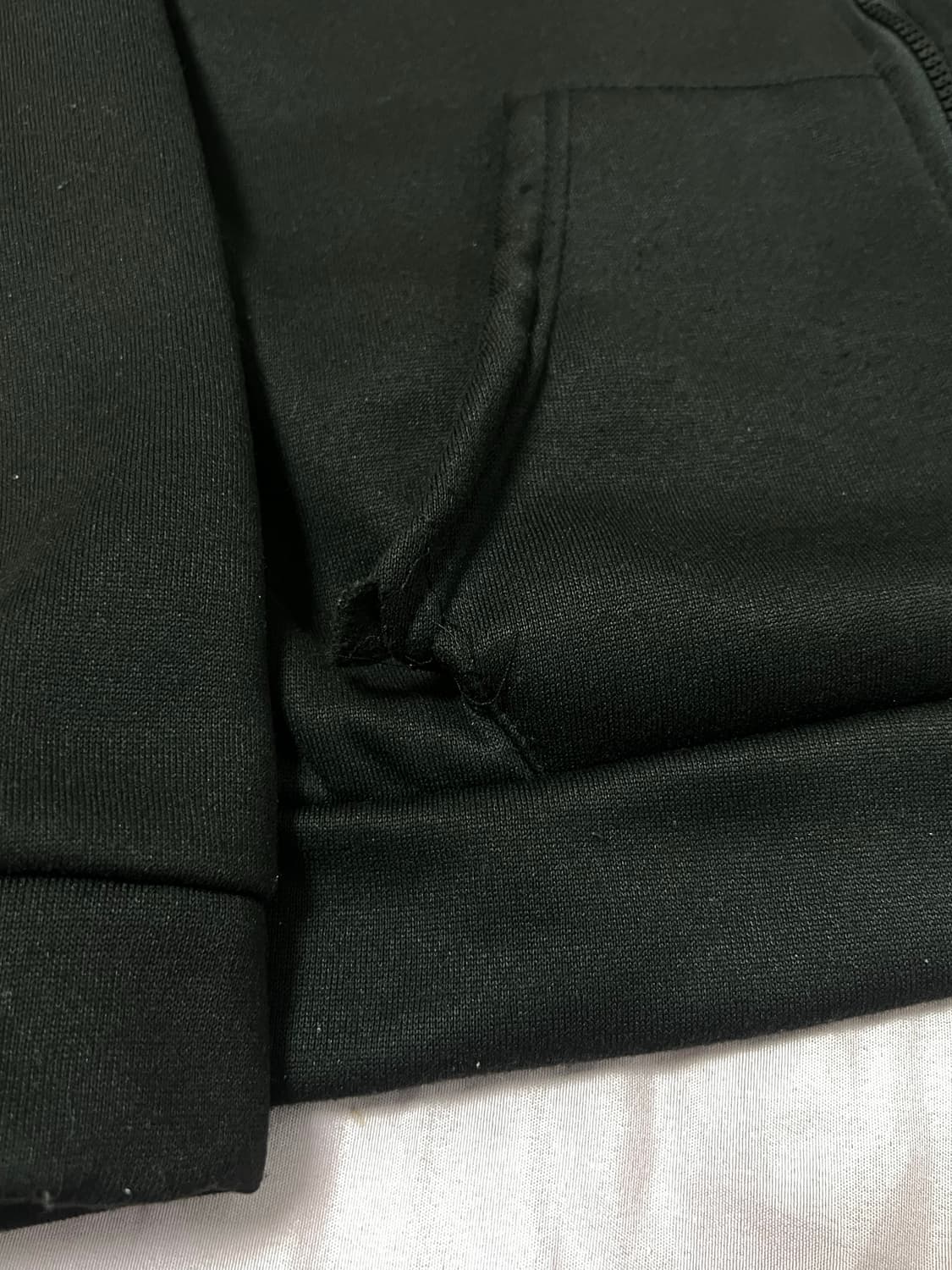 Vintage 쿠로미 기모 후드집업 상품이미지2