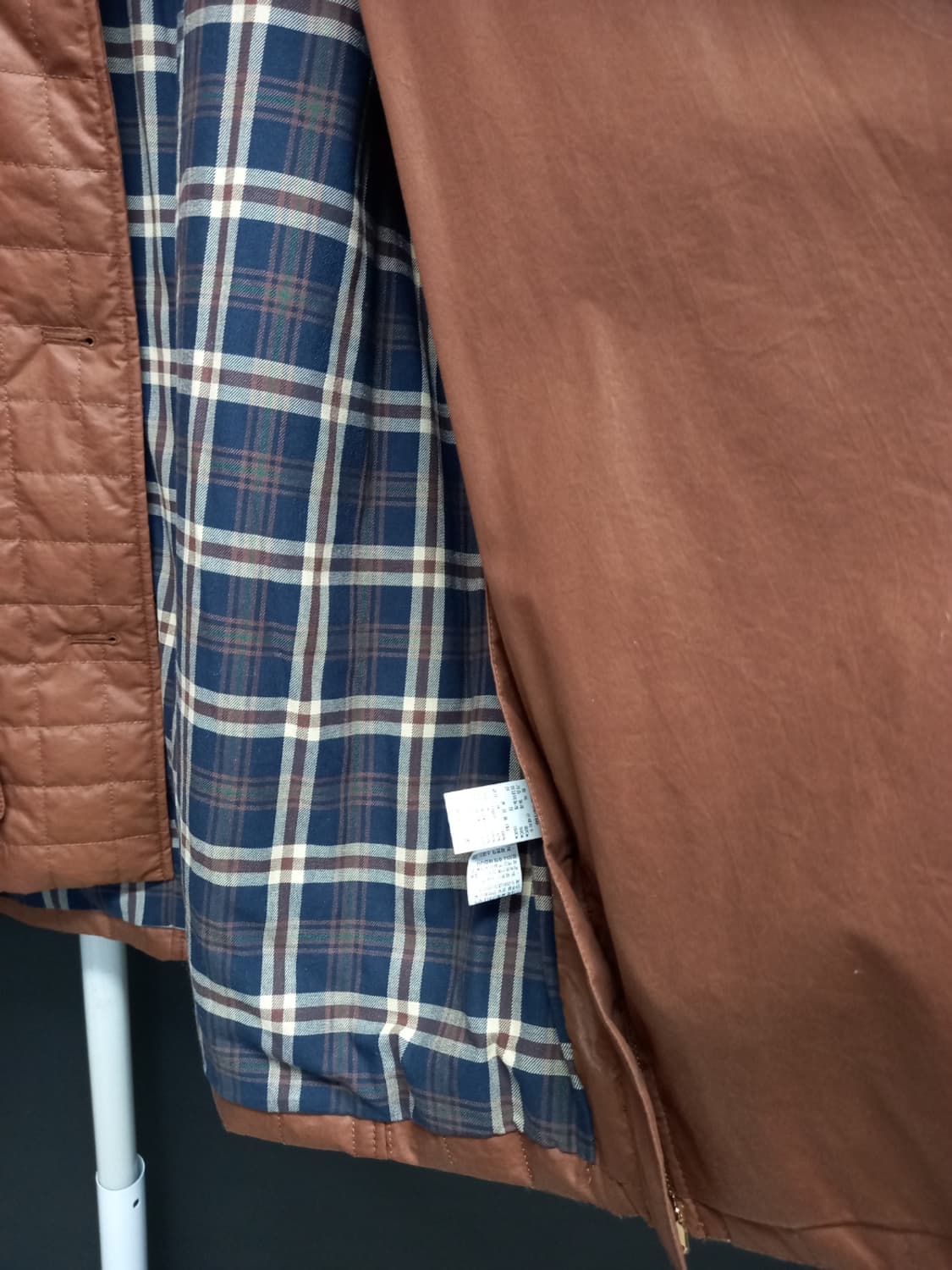 새 시스템 춘추동 퀄팅 루즈박시핏 롱 점퍼 55-77 상품이미지9