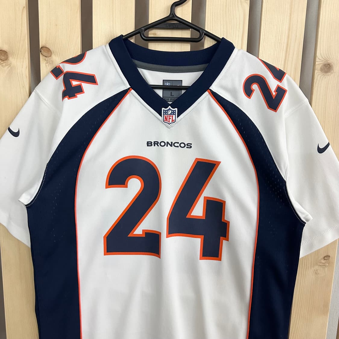 (L) 나이키 NFL 덴버 브롱코스 24 반팔 유니폼 상품이미지4