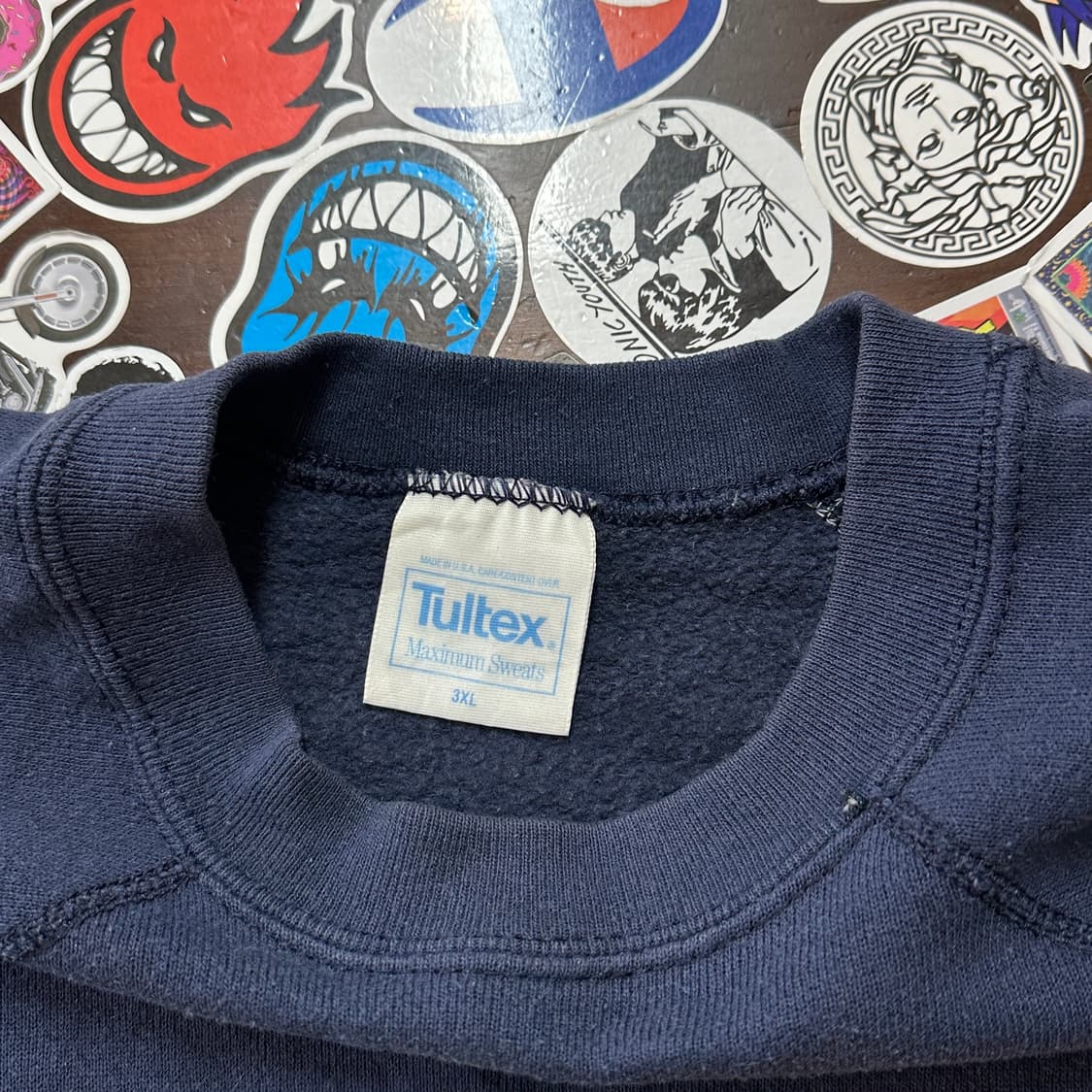 90s USA 툴텍스 에너지 빈티지 스웻셔츠 3XL 상품이미지8