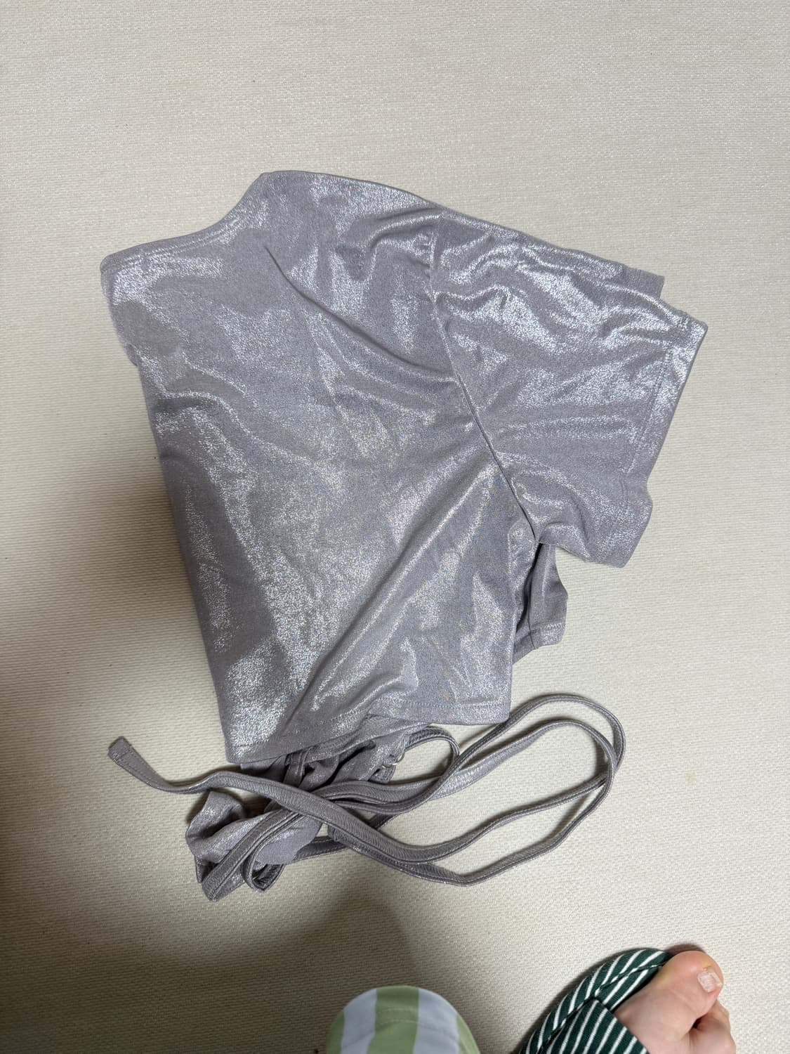 코잔타 실버 글리터 티셔츠 상품이미지4