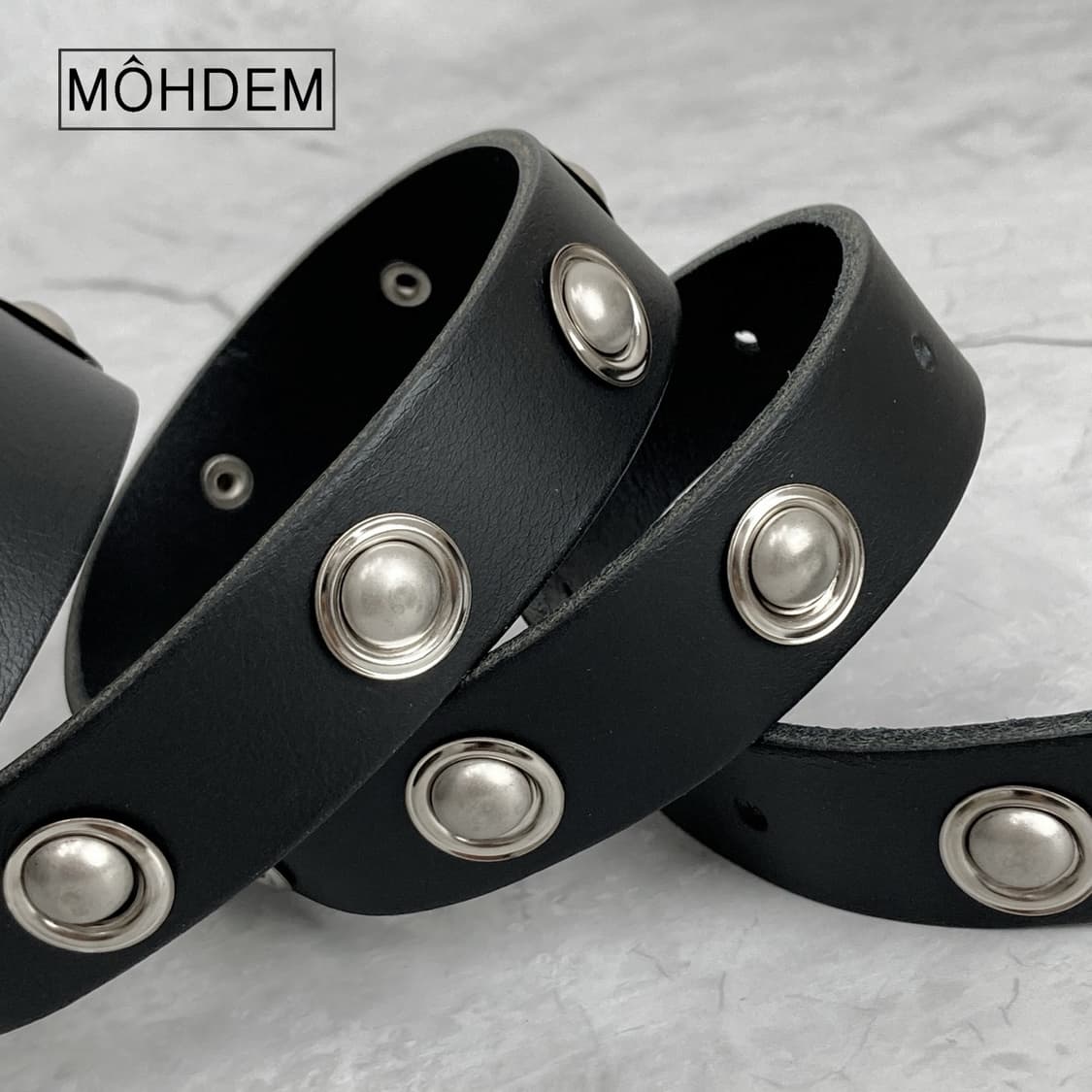 [Unisex] 웨스턴 클래식 스터드 벨트 상품이미지9
