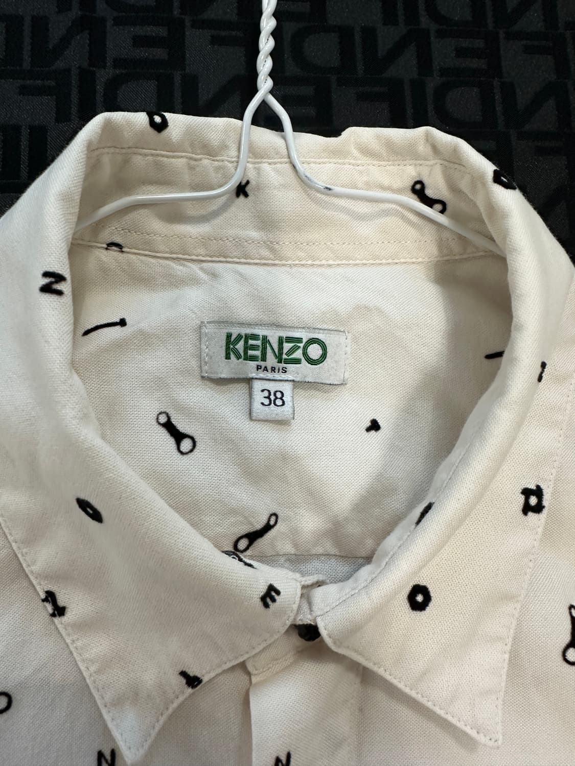 겐조 패턴 슬림 셔츠 상품이미지3