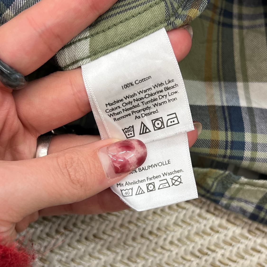 에디바우어 체크 셔츠 r2741 상품이미지6