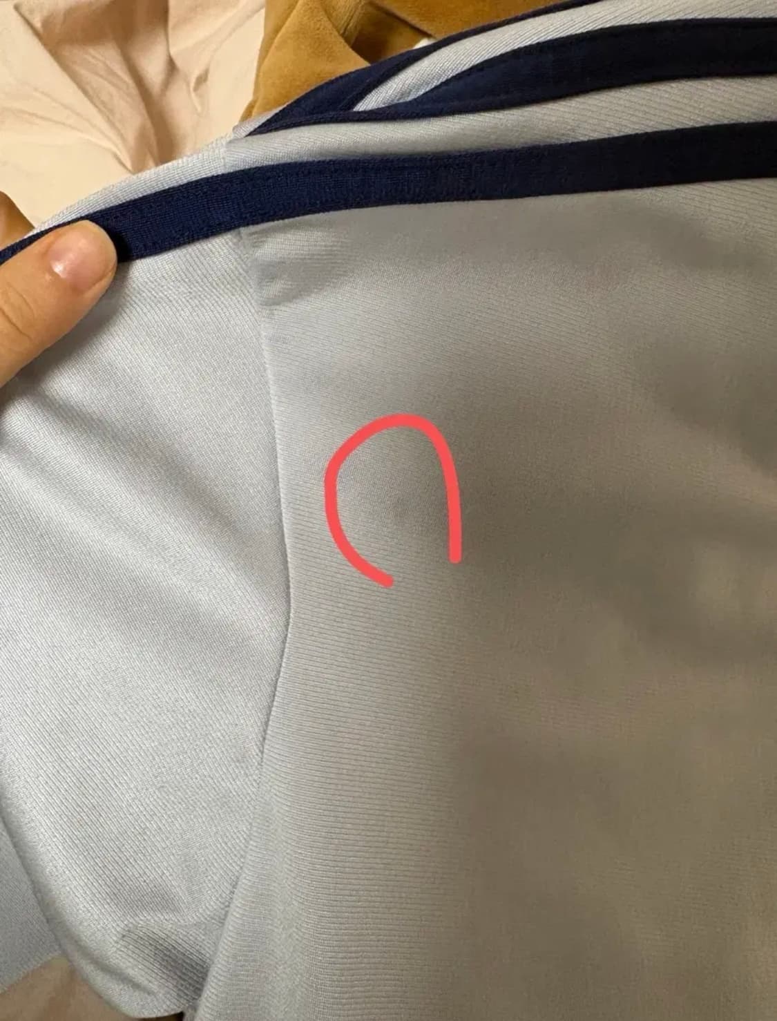 아디다스 파이어버드 실버 네이비 트랙탑 져지 95 상품이미지5