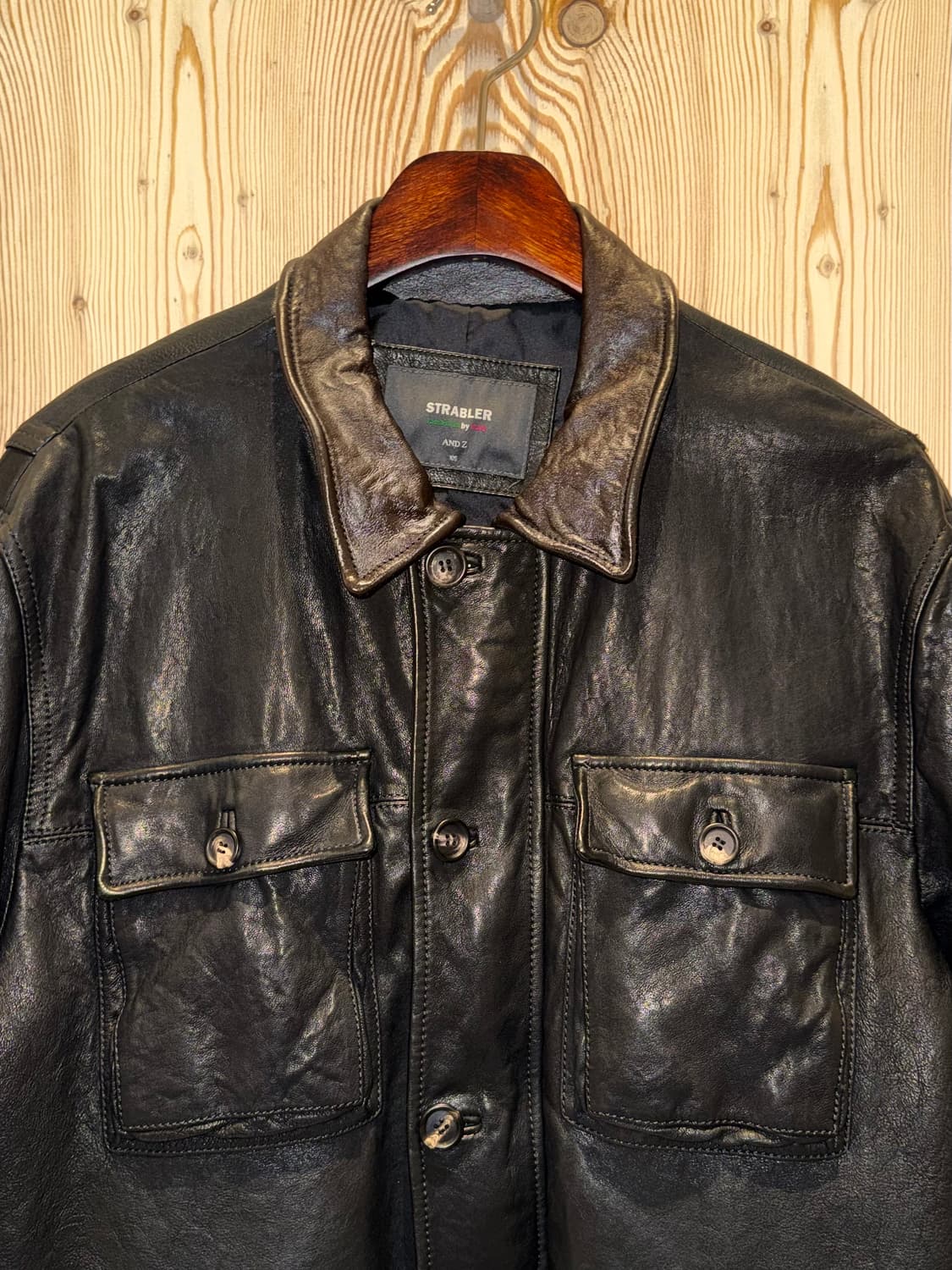 Stra Bler 가죽 자켓 상품이미지2