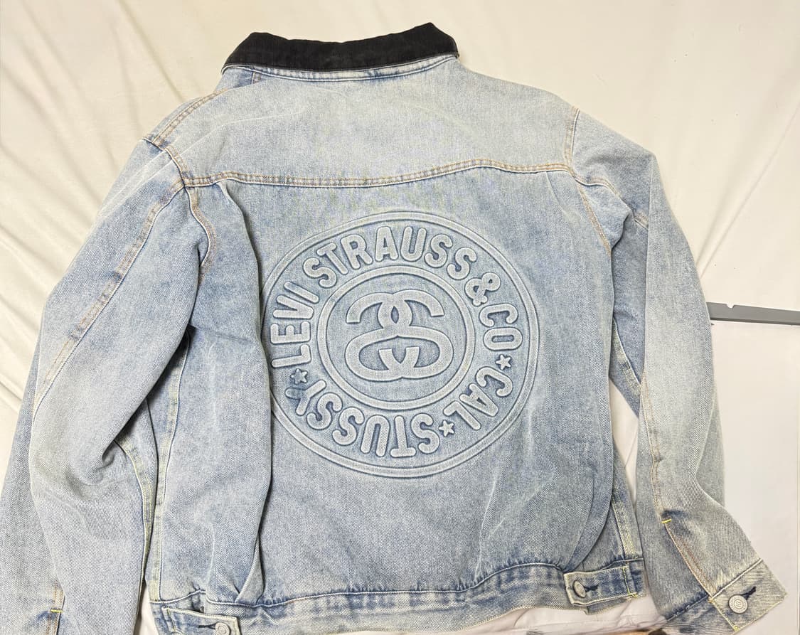 스투시 리바이스 트러커 자켓 L 상품이미지3