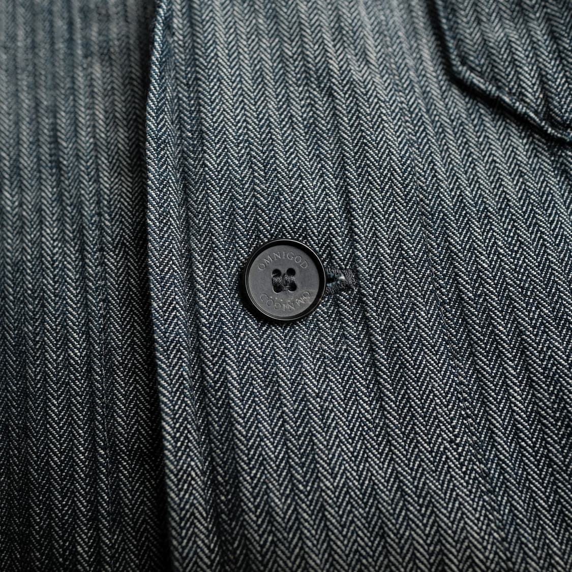 Yarmo 옴니갓 헤링본 드라이버 자켓 인디고 42(103)사이즈 상품이미지7