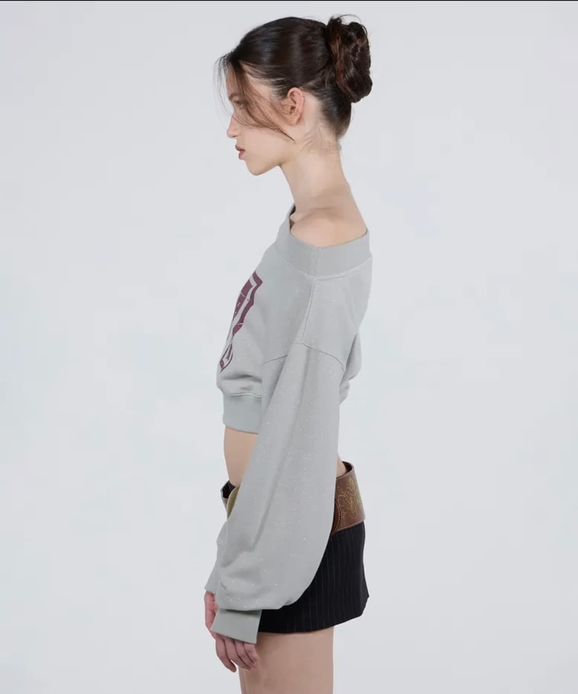 스컬프터 크롭 오프숄더 상품이미지3