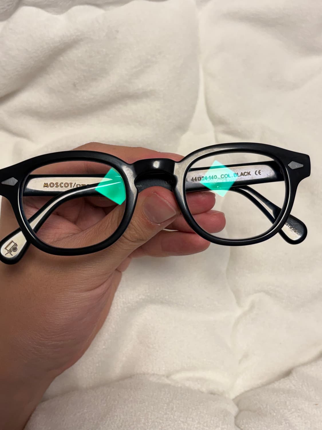 모스콧 렘토쉬 안경테 44 블랙 상품이미지3