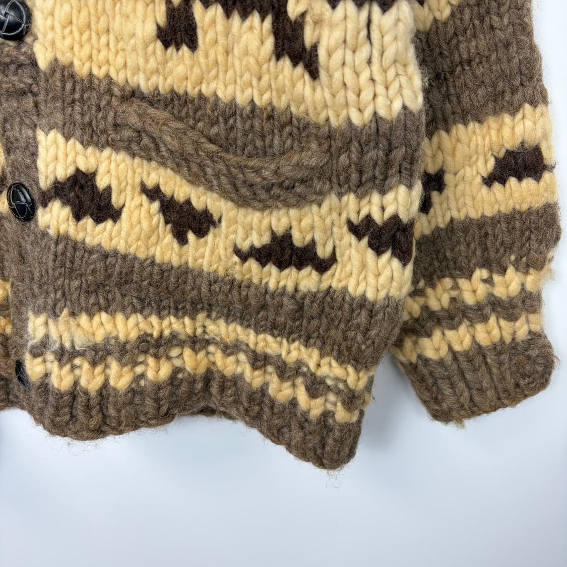 빈티지 코위찬 니트 가디건 상품이미지4