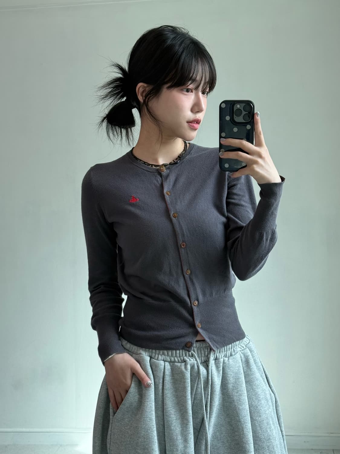 비비안웨스트우드 레드라벨 가디건 상품이미지1