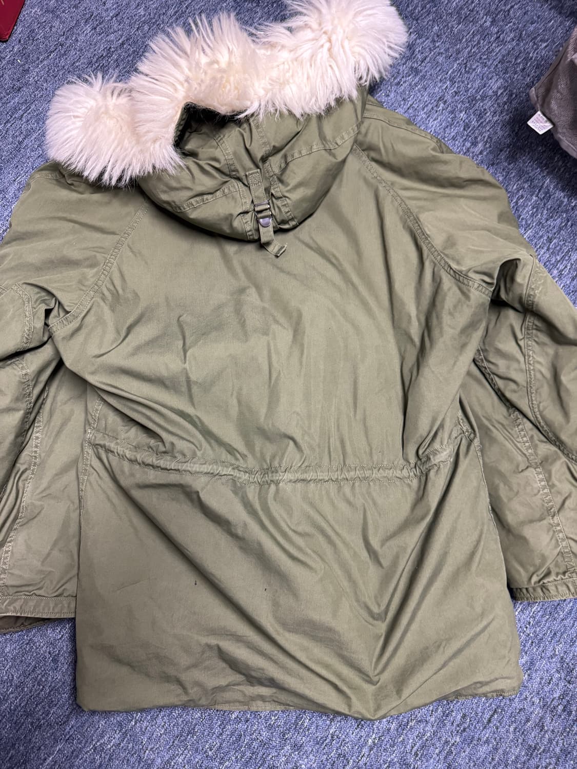 Schott N3B OD 쇼트 올리드 드랩 라지 상품이미지2