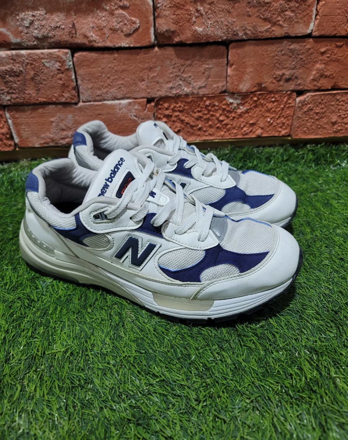 뉴발란스 992  MADE IN USA 화이트 네이비 275 상품이미지2