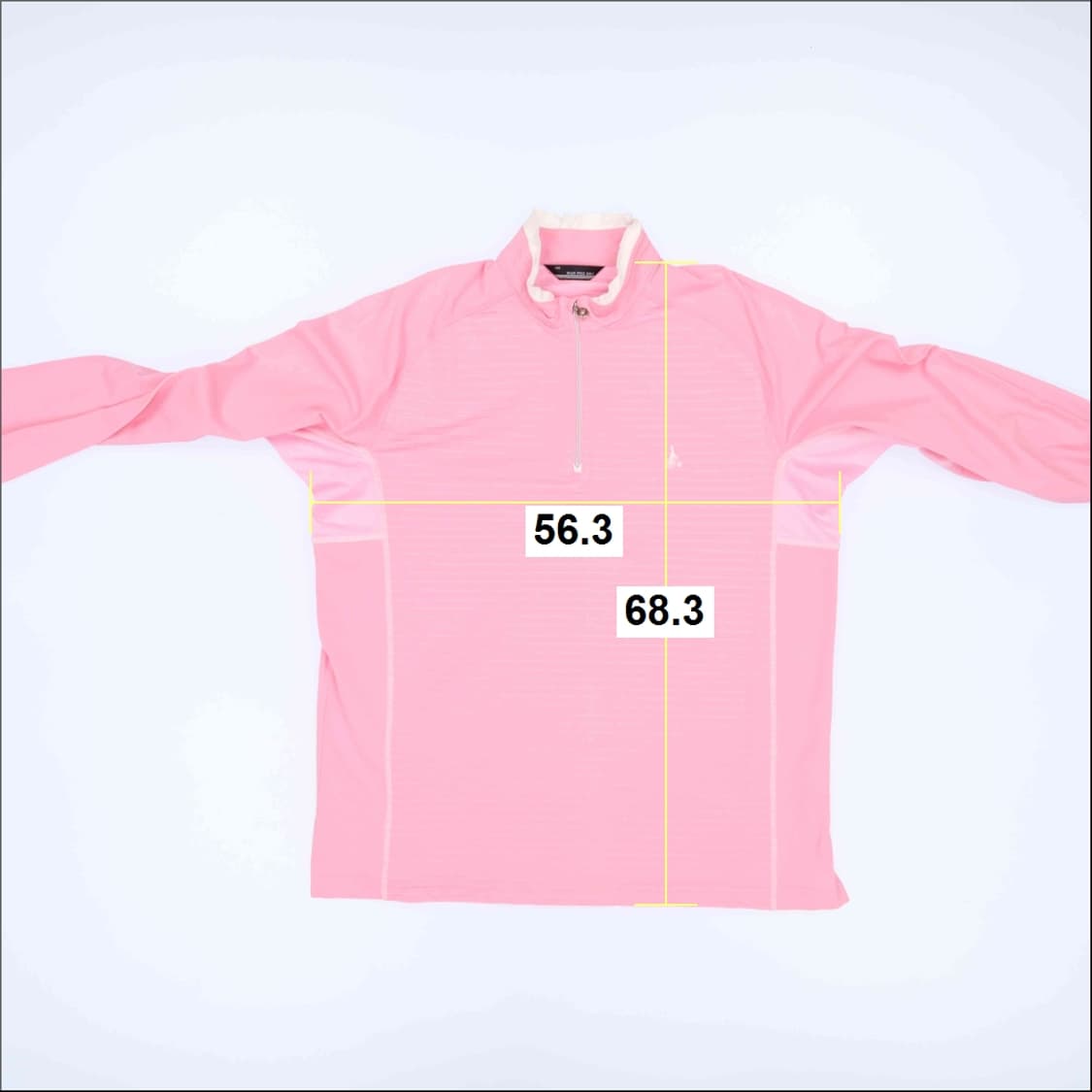 [105] 빈폴 골프 스몰로고 반집업 긴팔티 0115J 상품이미지5