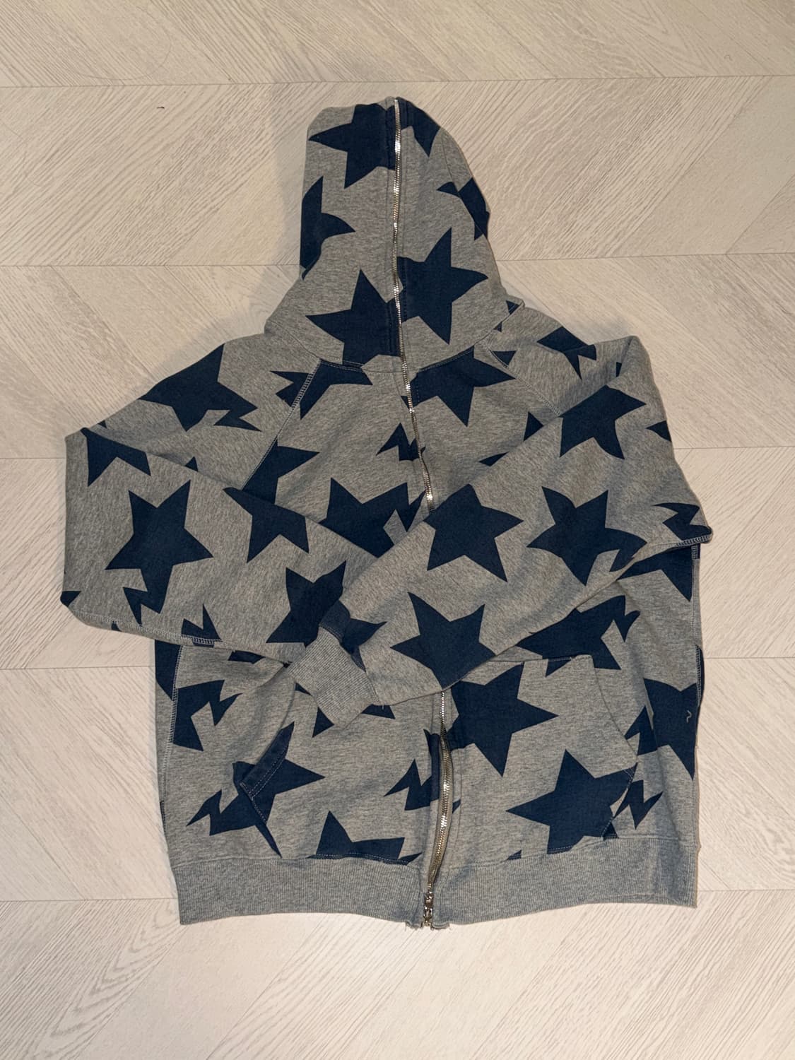 Bape Sta zip hoodie grey 베이프 스타 후드집업 상품이미지2