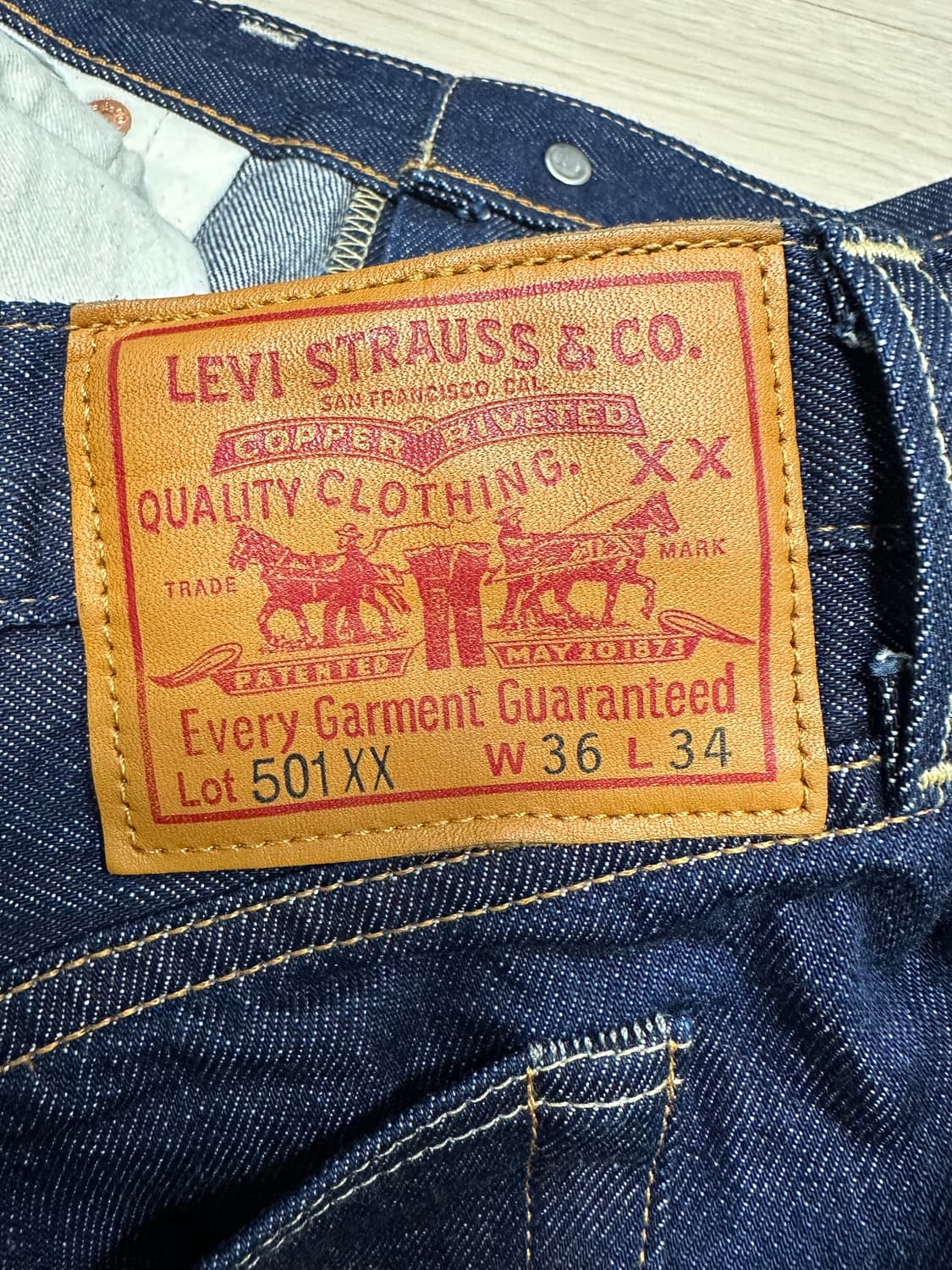 LVC 37501 청바지 36x34 새상품 상품이미지3