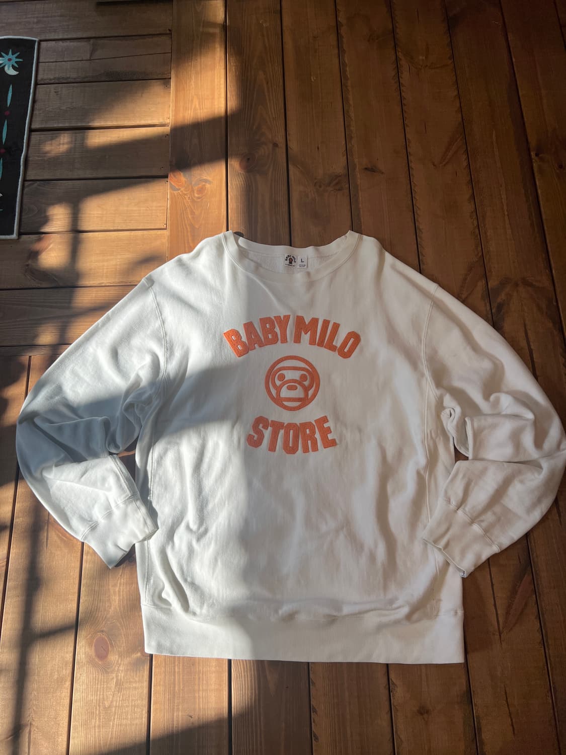 베이프 베이비 마일로 맨투맨 상품이미지7