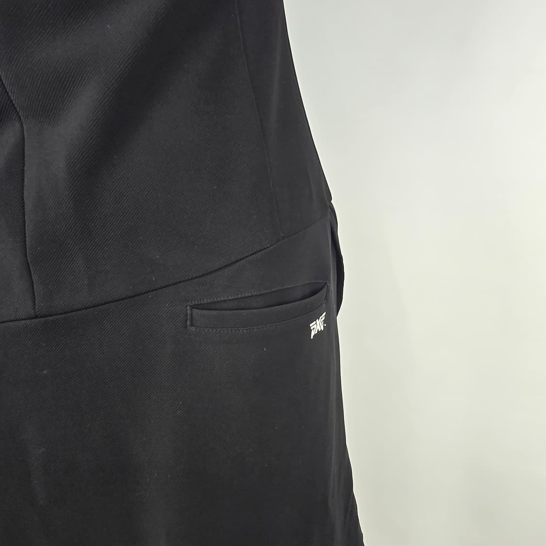 0830 PXG 블랙 플리츠 민소매 골프 원피스s 상품이미지4