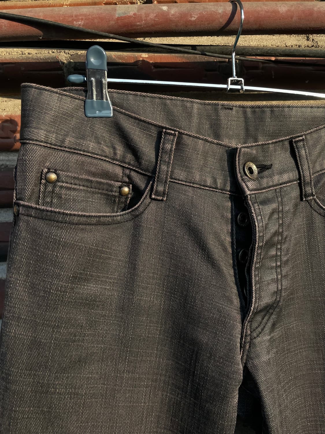 5351 pour les hommes 부츠컷 그레이 코팅진 상품이미지3