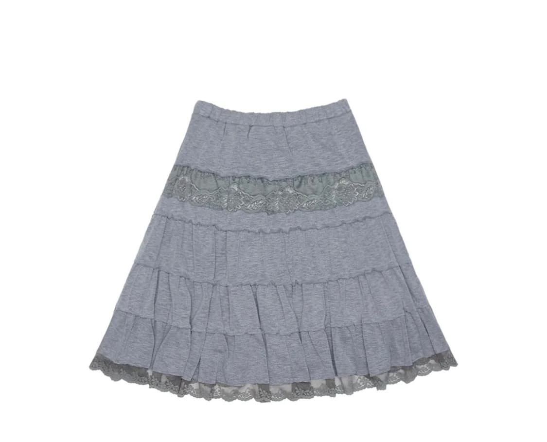 콜로신스 Tale Midi Skirt Melange 상품이미지2