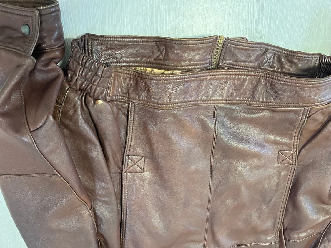 이태리 양가죽 빈티지 봄버 XL 상품이미지5