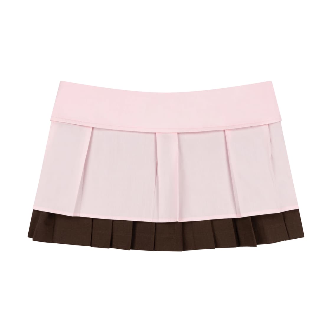 (S,M) 애슐리 윌리엄스 스트라이프 미니 스커트 / 핑크 상품이미지4