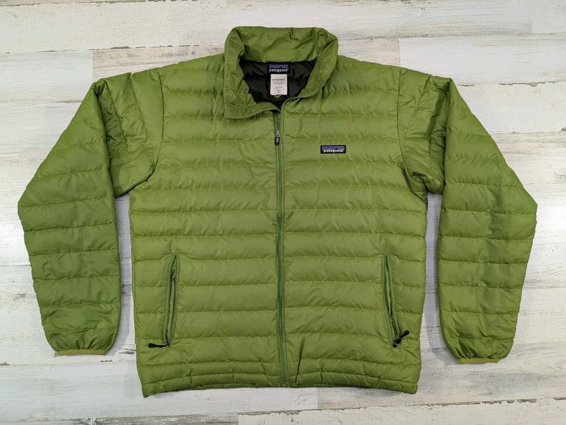 파타고니아 경량패딩 라임 그린 상품이미지1