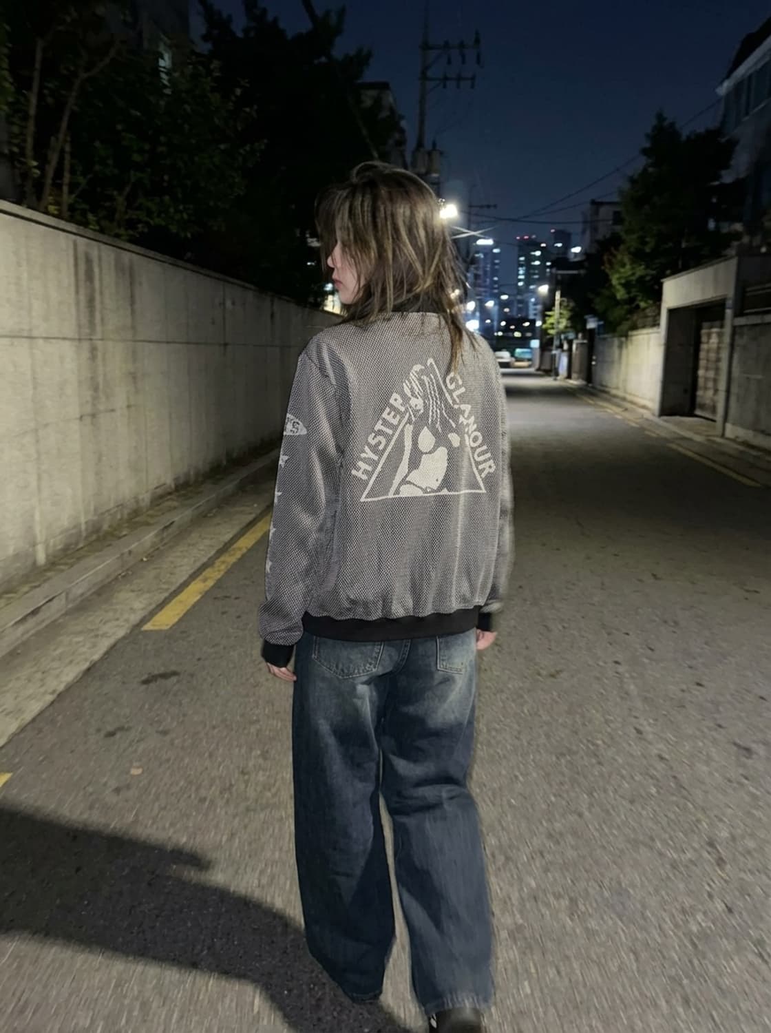 히스테릭 글래머 메쉬 봄버 자켓 상품이미지1