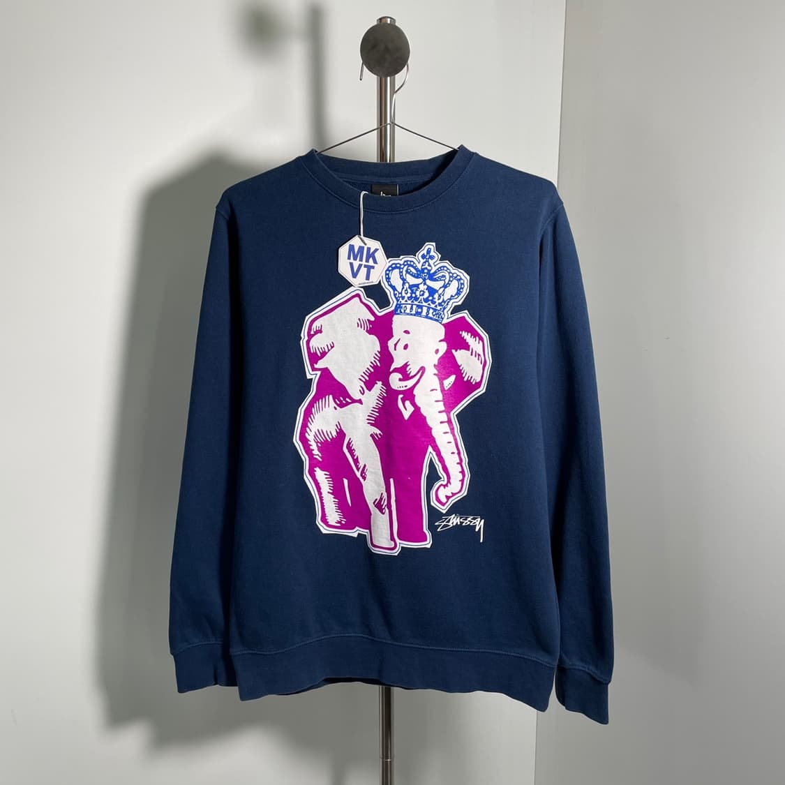 스투시 elephant 크루넥 맨투맨 상품이미지1