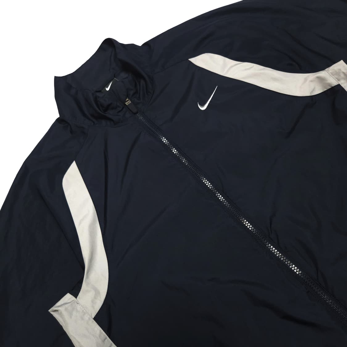 나이키 00s 스우시 사이드라인 바람막이 자켓 네이비 상품이미지4
