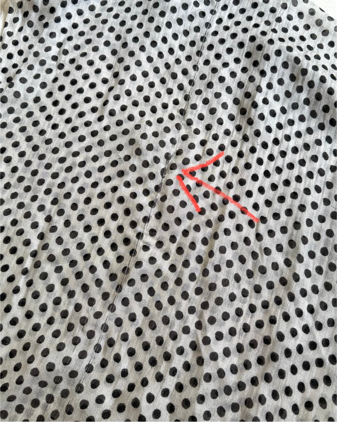 빈티지 도트 머플러 상품이미지3