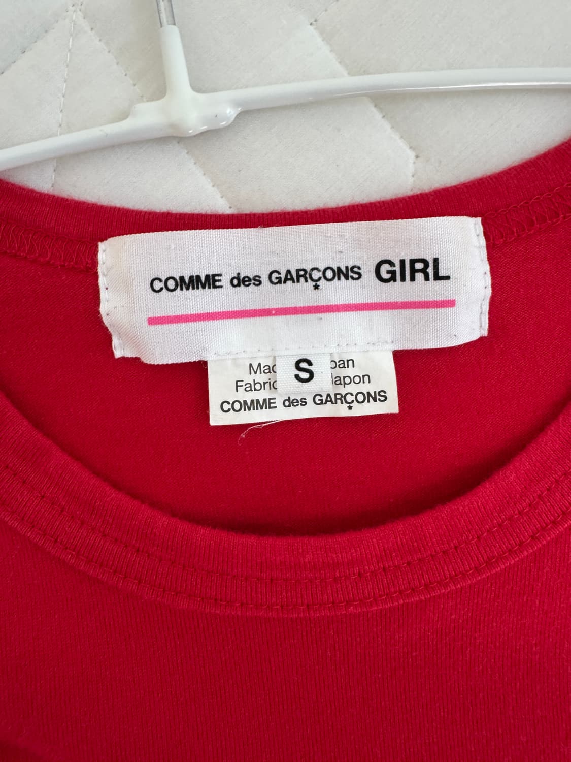 꼼데가르송 걸 반팔 티셔츠 상품이미지3