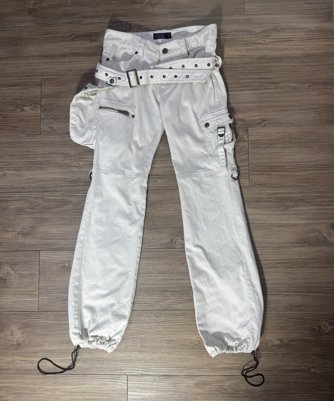 Royal party 벨티드 카고 팬츠 y2k vkei 토네이도마트  상품이미지2