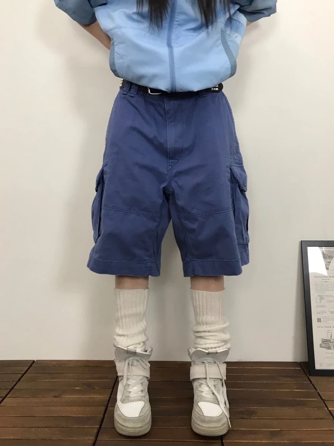 Polo Ralph Lauren Blue Cargo Shorts 상품이미지1